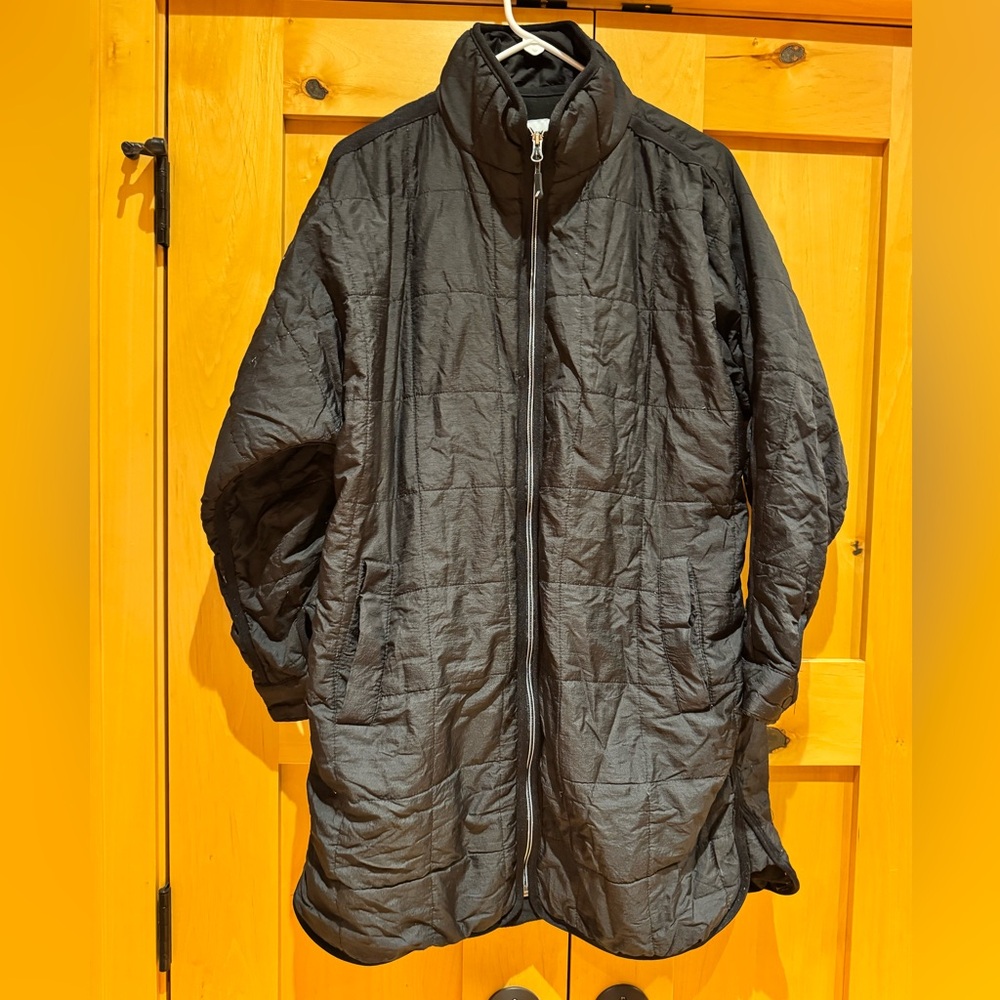 Recreation Thread & Supply Black Long Puffer Jacket